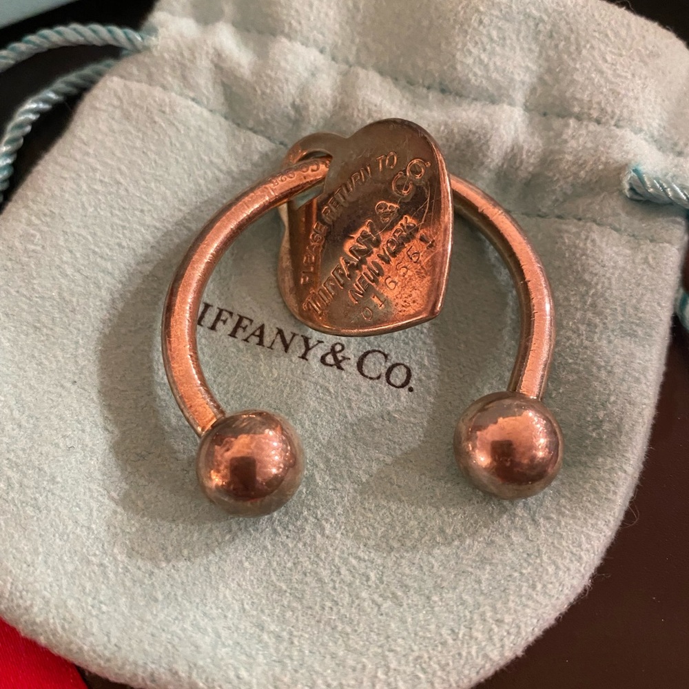 Tiffany & Co key ring